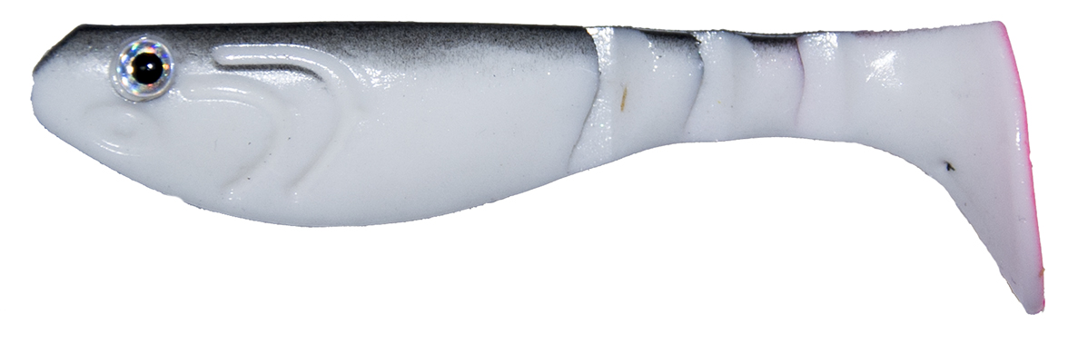 

Силиконовая приманка RUBICON Power Bait RIPPER-SHAD, 70mm, цвет P151 (8 шт), Белый, Power Bait RIPPER-SHAD
