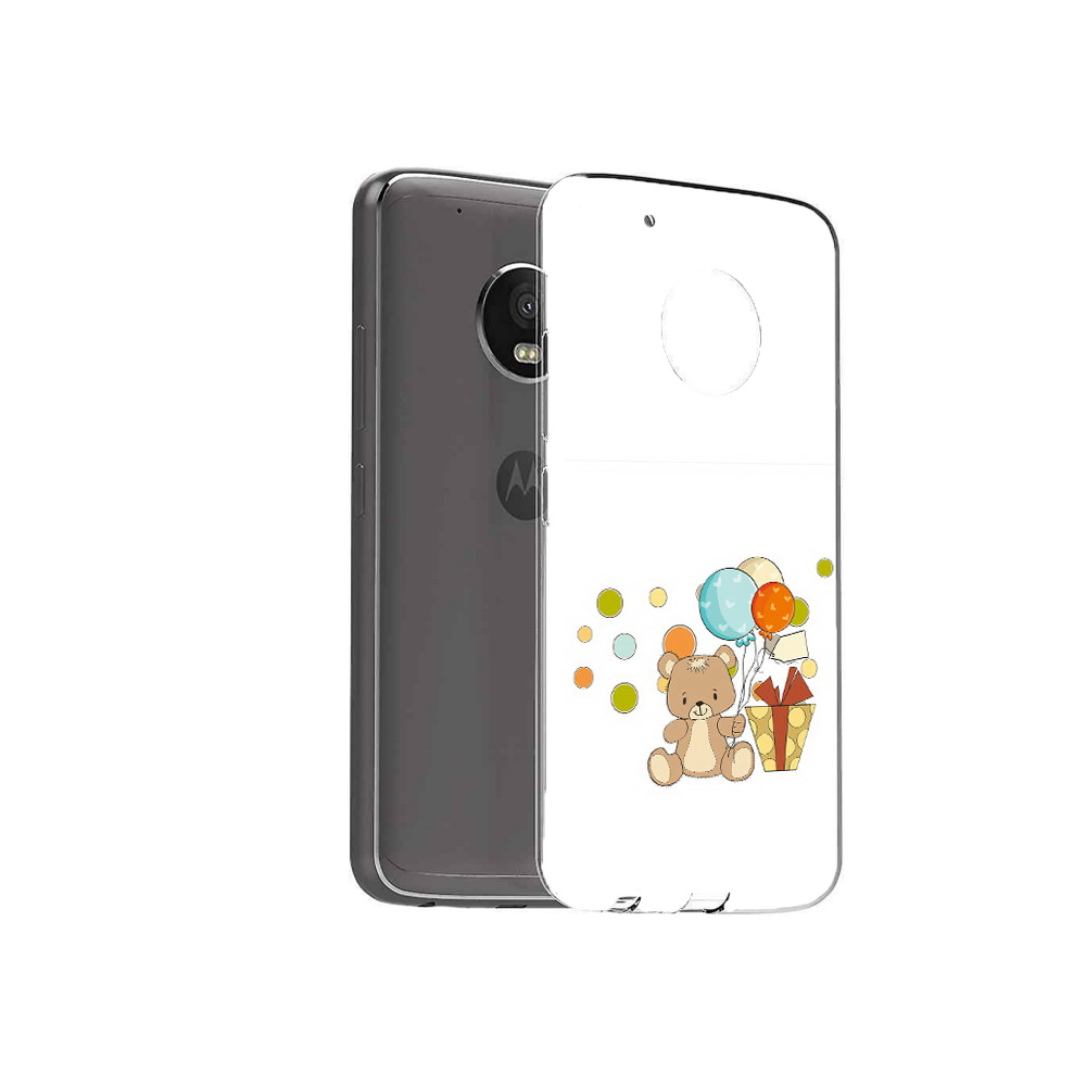 

Чехол MyPads Tocco для Motorola Moto G5 Plus медвеженок с подарком (PT67401.338.470), Прозрачный, Tocco