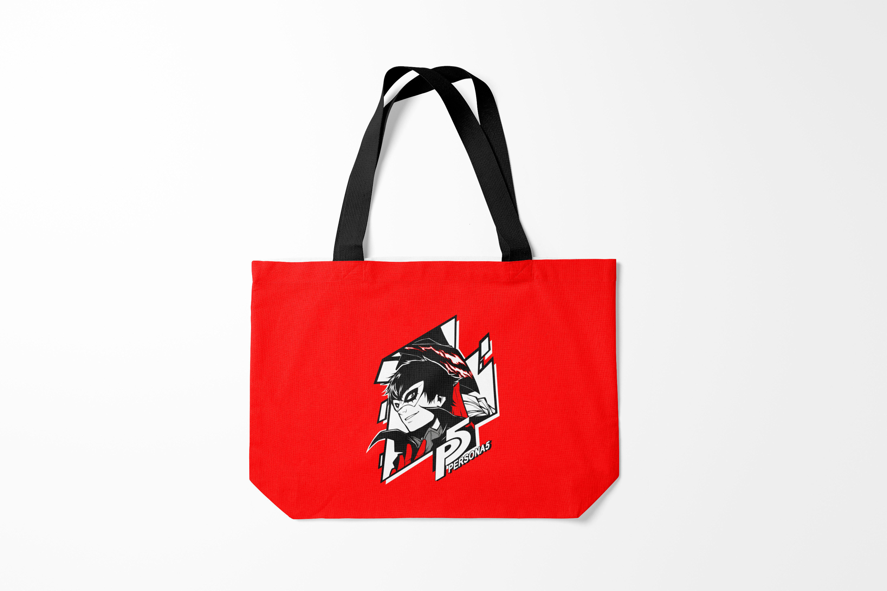 

Сумка шoппер унисекс Burnettie Persona 5 Ren Amamiya, красный, Persona 5 Ren Amamiya