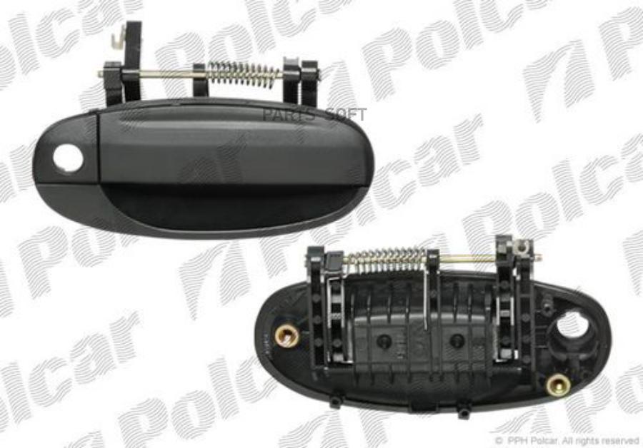 

Chevrolet Aveo (T200) 01.03 - 03.06 :Ручка Внешняя Передняя Правая (10013160/290620/032644