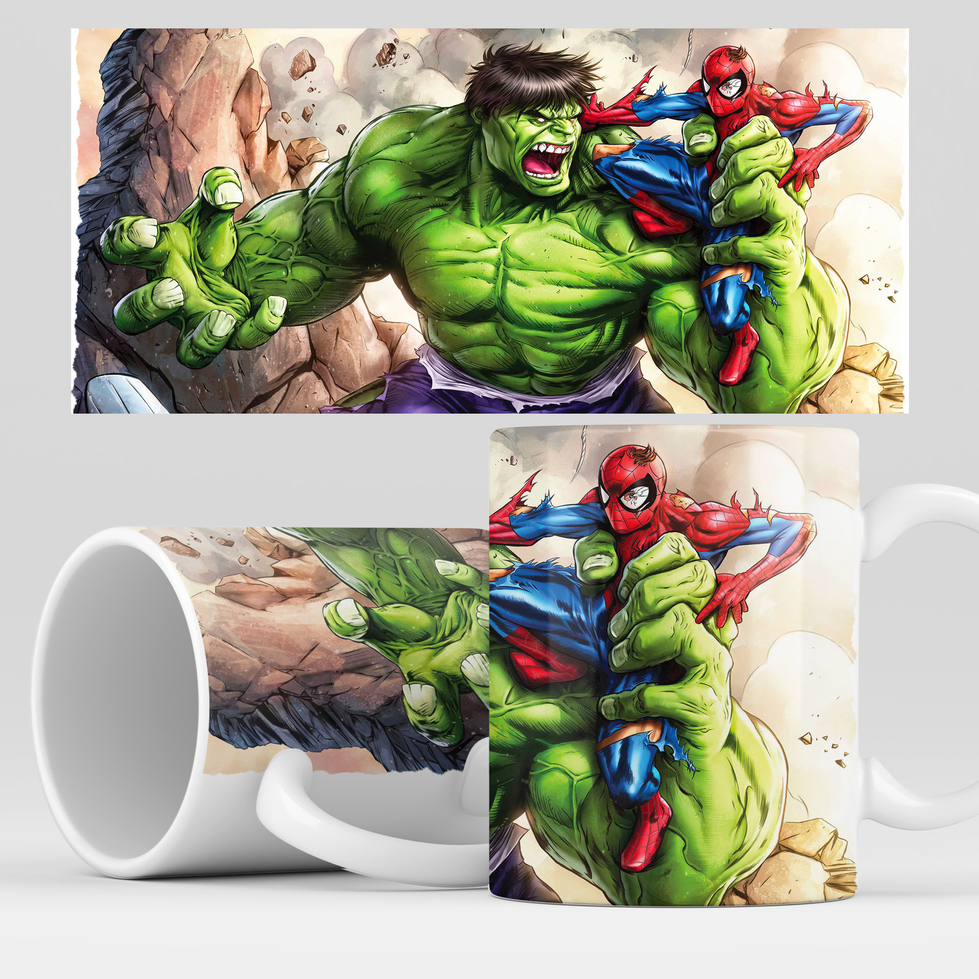 

Кружка RocketCup с принтом "Халк", Hulk06