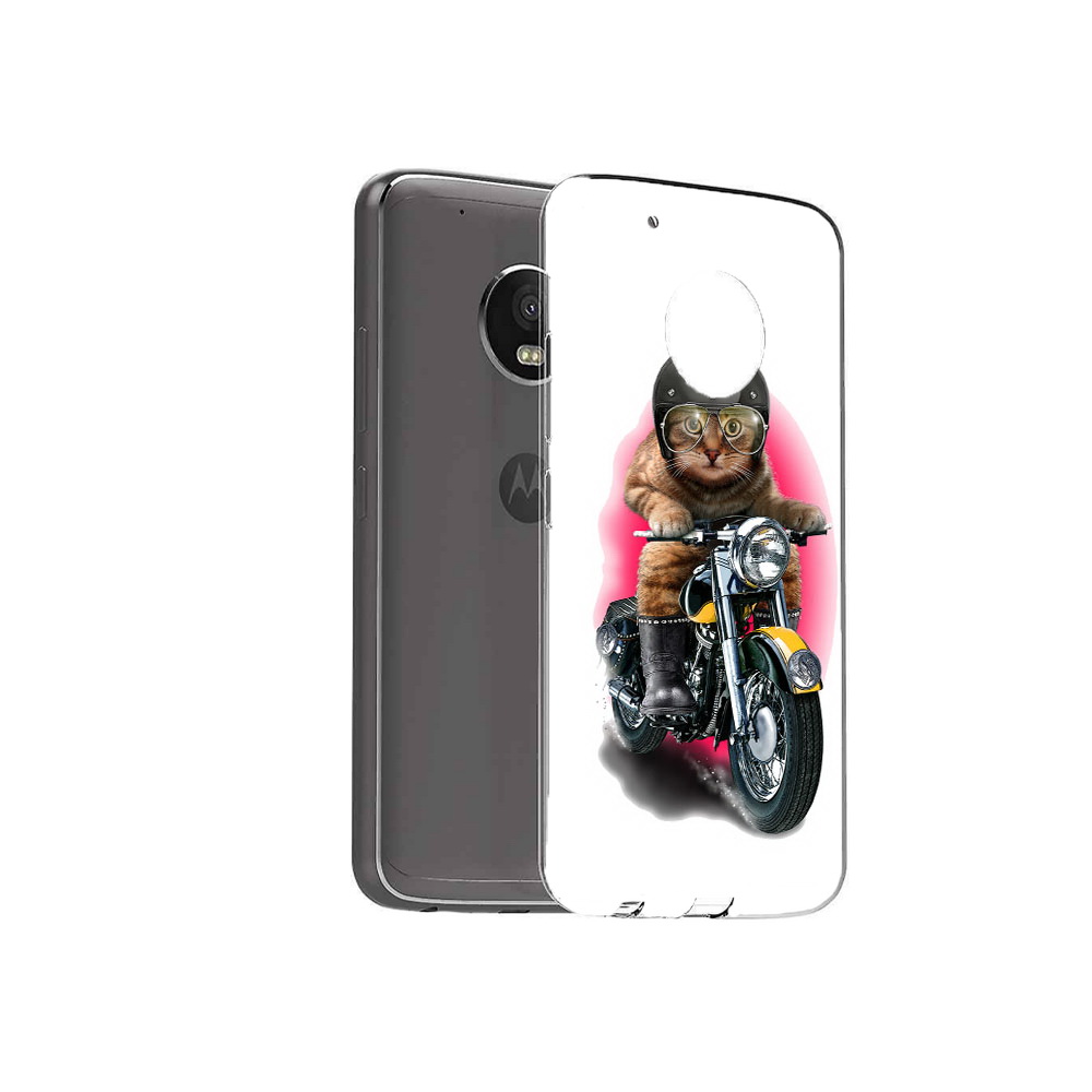 

Чехол MyPads Tocco для Motorola Moto G5 Plus мото-кот (PT67401.338.485), Прозрачный, Tocco