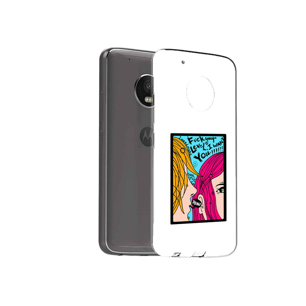 

Чехол MyPads Tocco для Motorola Moto G5 Plus Выпьем (PT67401.338.51), Прозрачный, Tocco