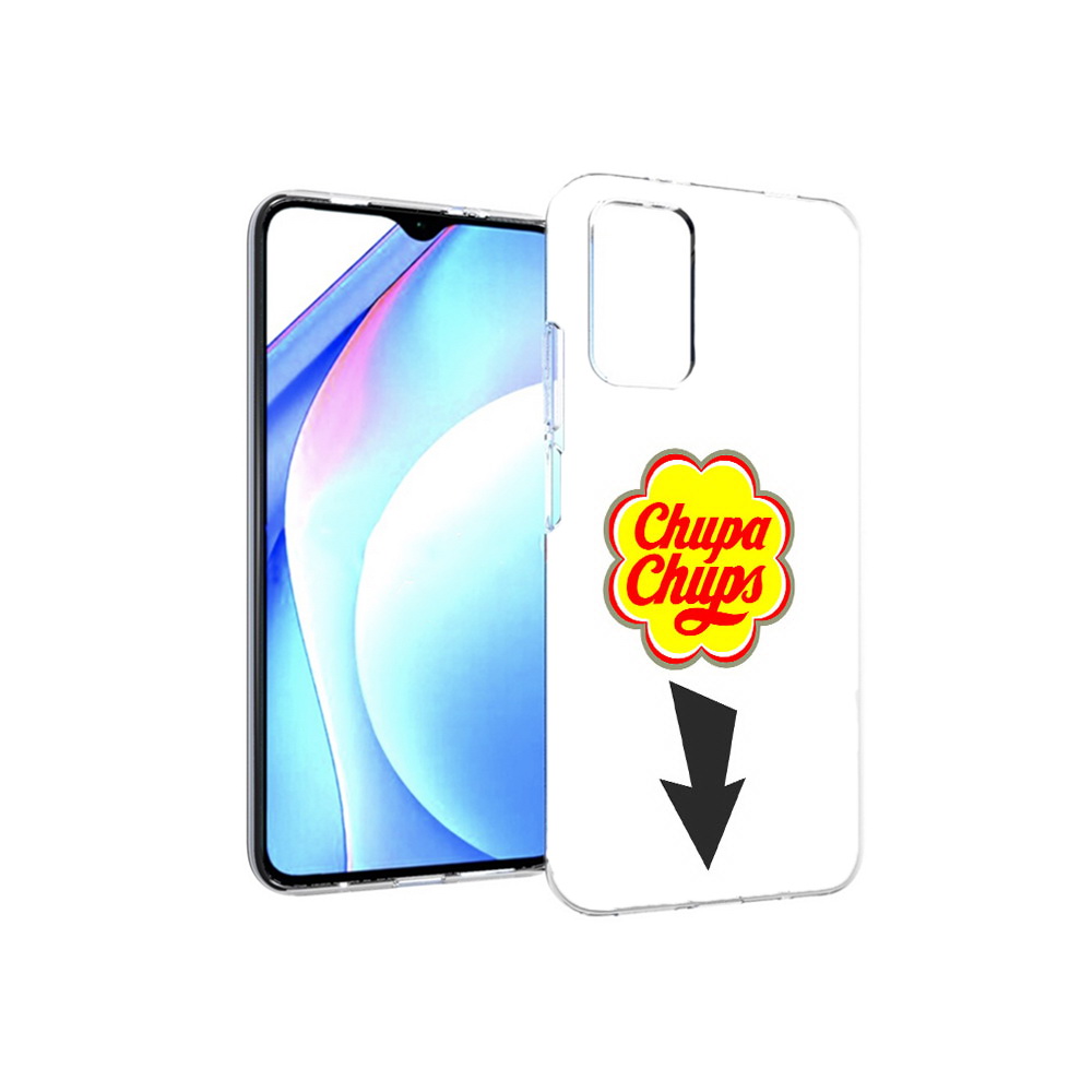 

Чехол MyPads Tocco для Xiaomi Redmi 9T чупа чупс (PT226951.281.694), Прозрачный, Tocco