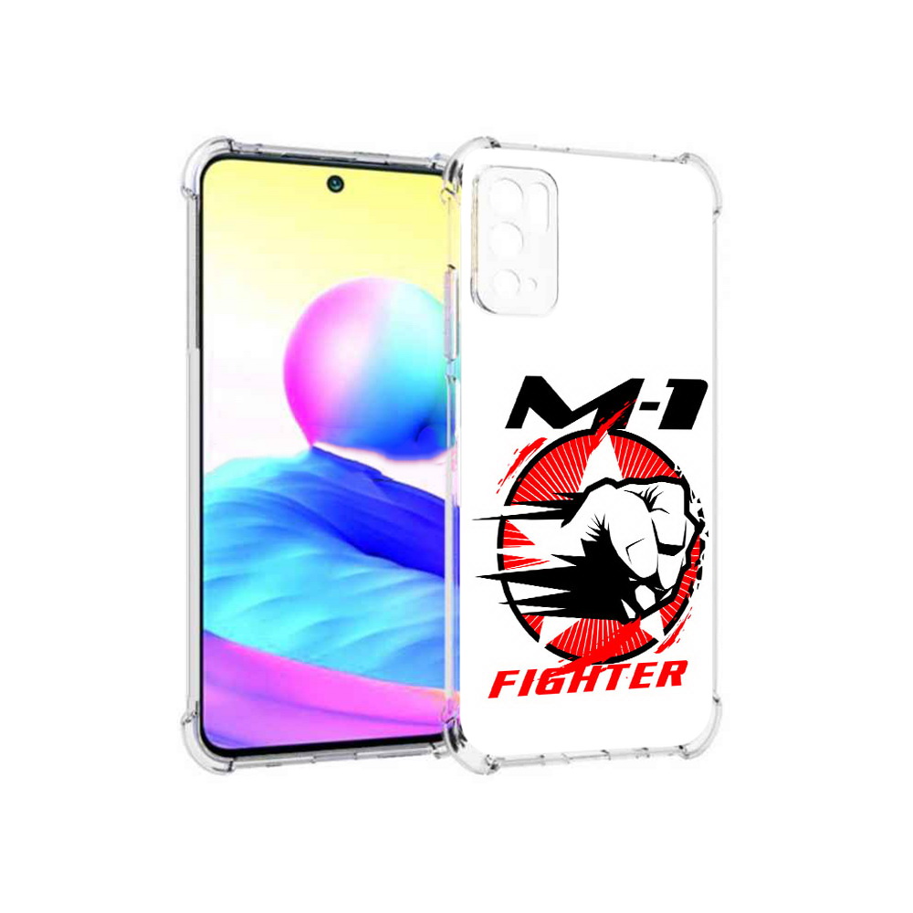 

Чехол MyPads Tocco для Xiaomi Poco M3 Pro единоборства М-1, Прозрачный, Tocco