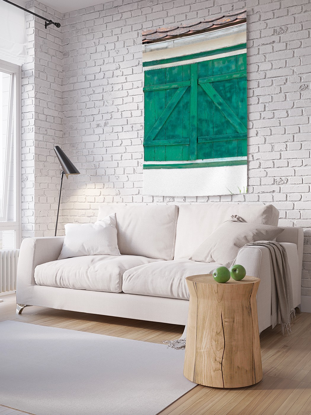 

Вертикальное фотопанно на стену JoyArty Безопасные окна 150x200 см, Безопасные окна