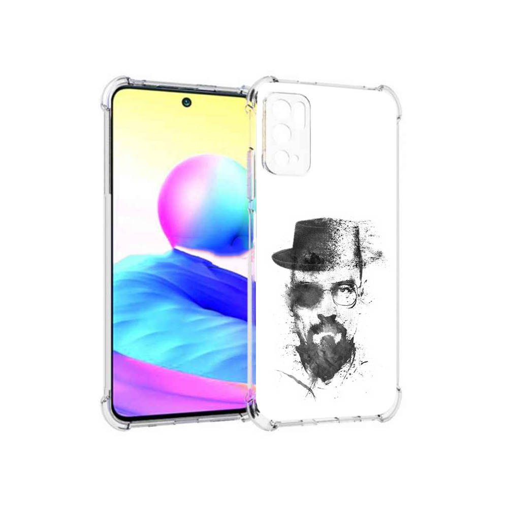 

Чехол MyPads Tocco для Xiaomi Poco M3 Pro загадочный человек, Прозрачный, Tocco