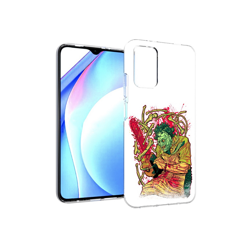 

Чехол MyPads Tocco для Xiaomi Redmi 9T яркий мясник (PT226951.281.711), Прозрачный, Tocco