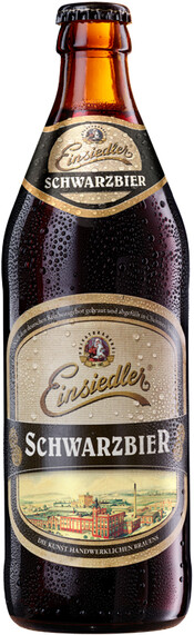 

Пиво Einsiedler Schwarzbier 5% 0,5 л, Темное