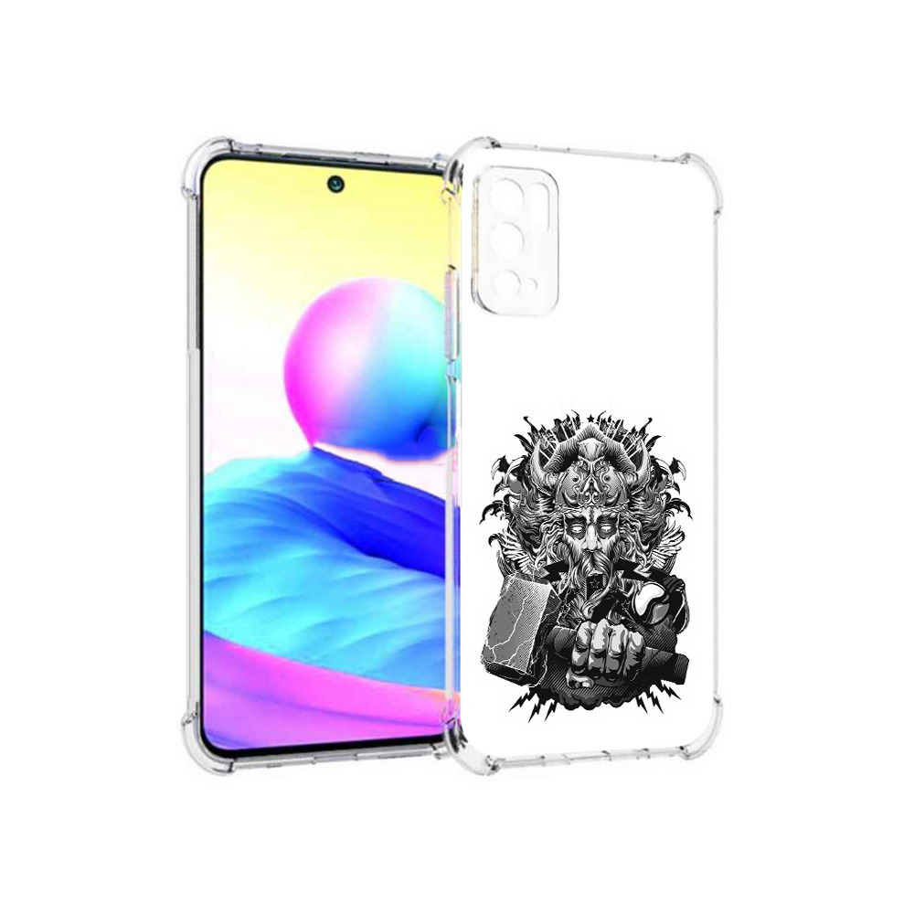 

Чехол MyPads Tocco для Xiaomi Poco M3 Pro злой тор, Прозрачный, Tocco