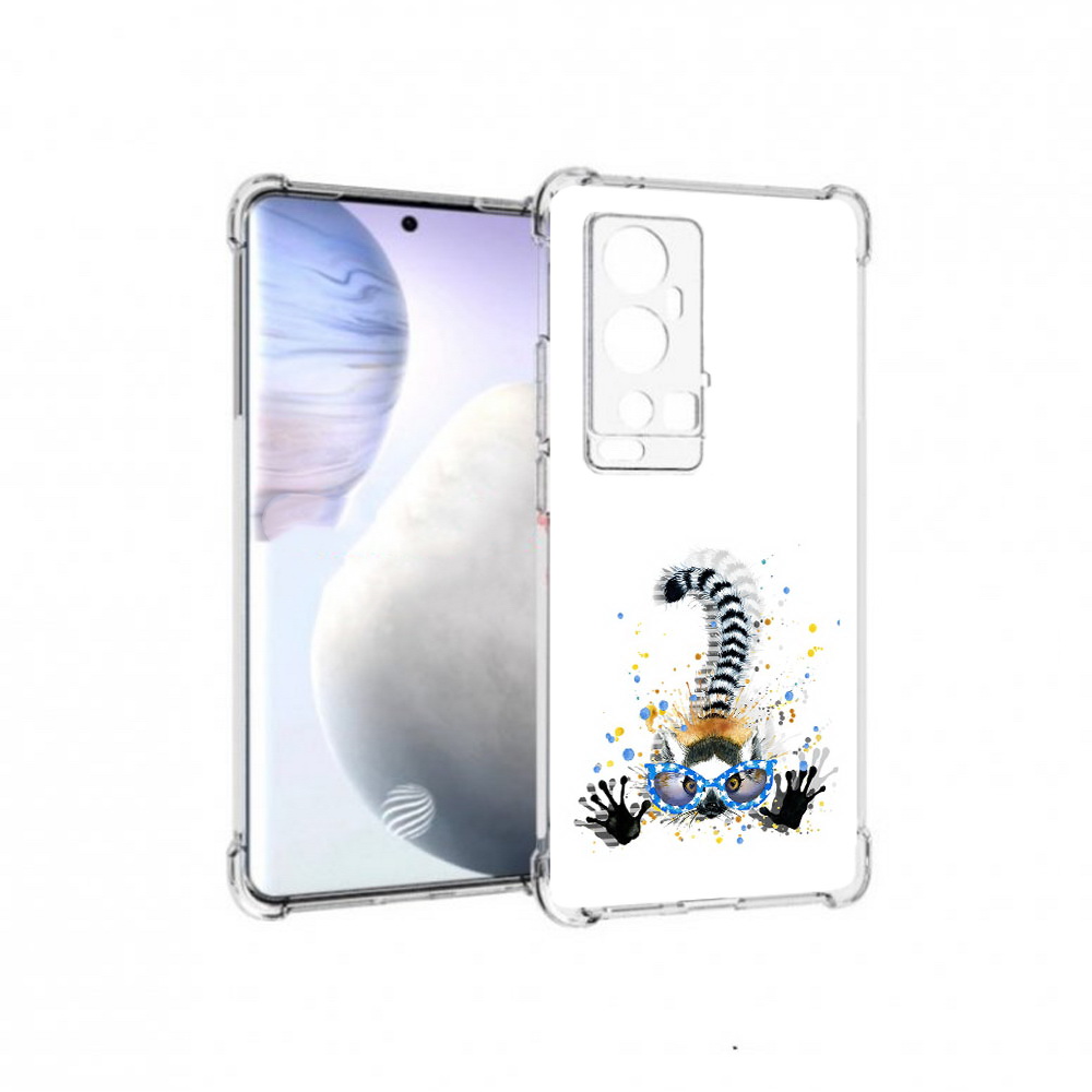 

Чехол MyPads Tocco для Vivo X60 Pro Plus лямур, Прозрачный, Tocco