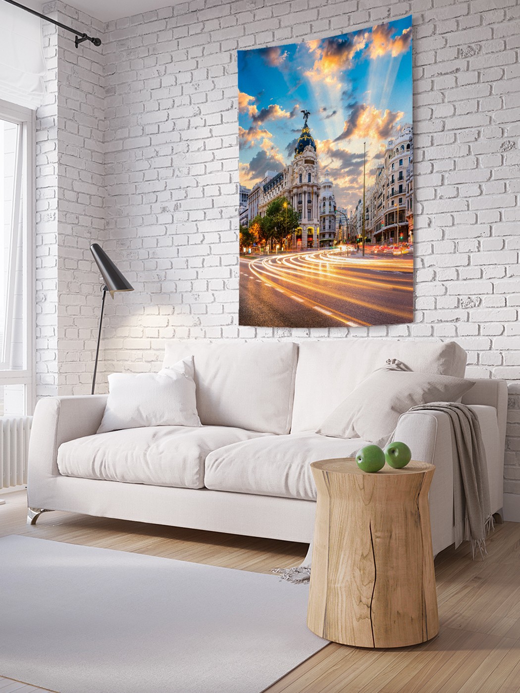 

Вертикальное фотопанно на стену JoyArty Городской трафик 150x200 см, Городской трафик