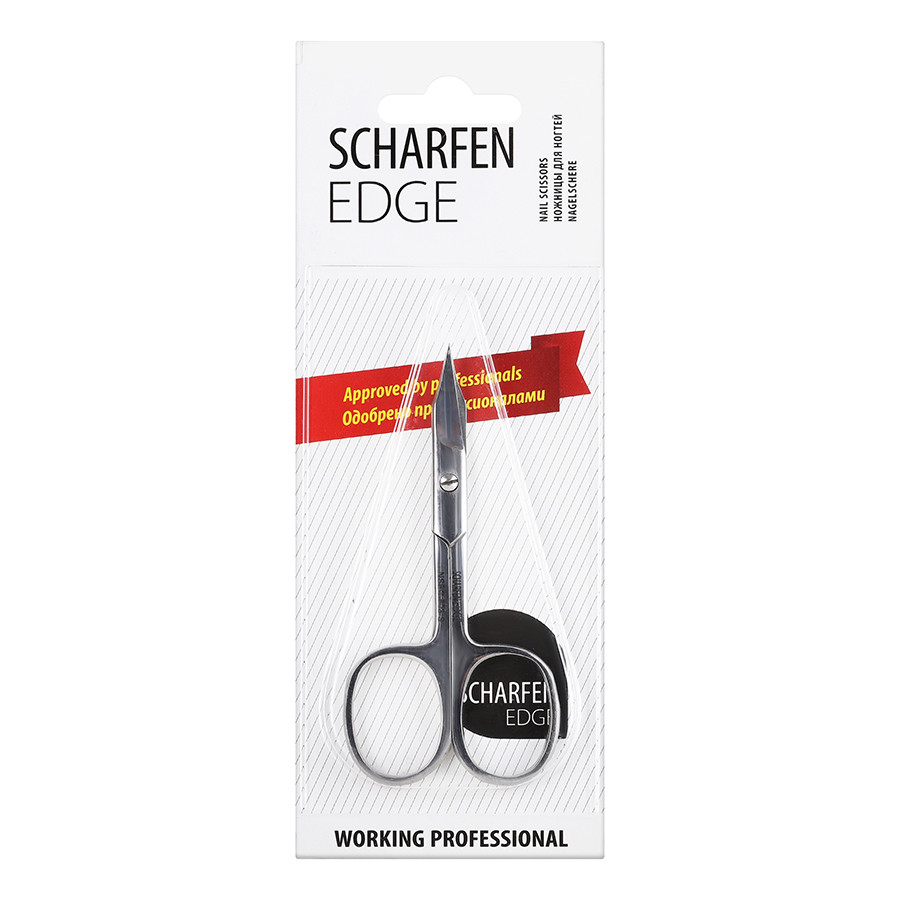 Ножницы для ногтей Scharfen Edge NSEC-603-S-CVD блестящие