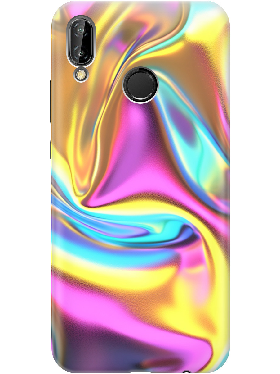 

Силиконовый чехол на Huawei P20 Lite / Nova 3e с принтом "Ультрафиолетовая абстракция", Прозрачный;желтый;фиолетовый, 717614231