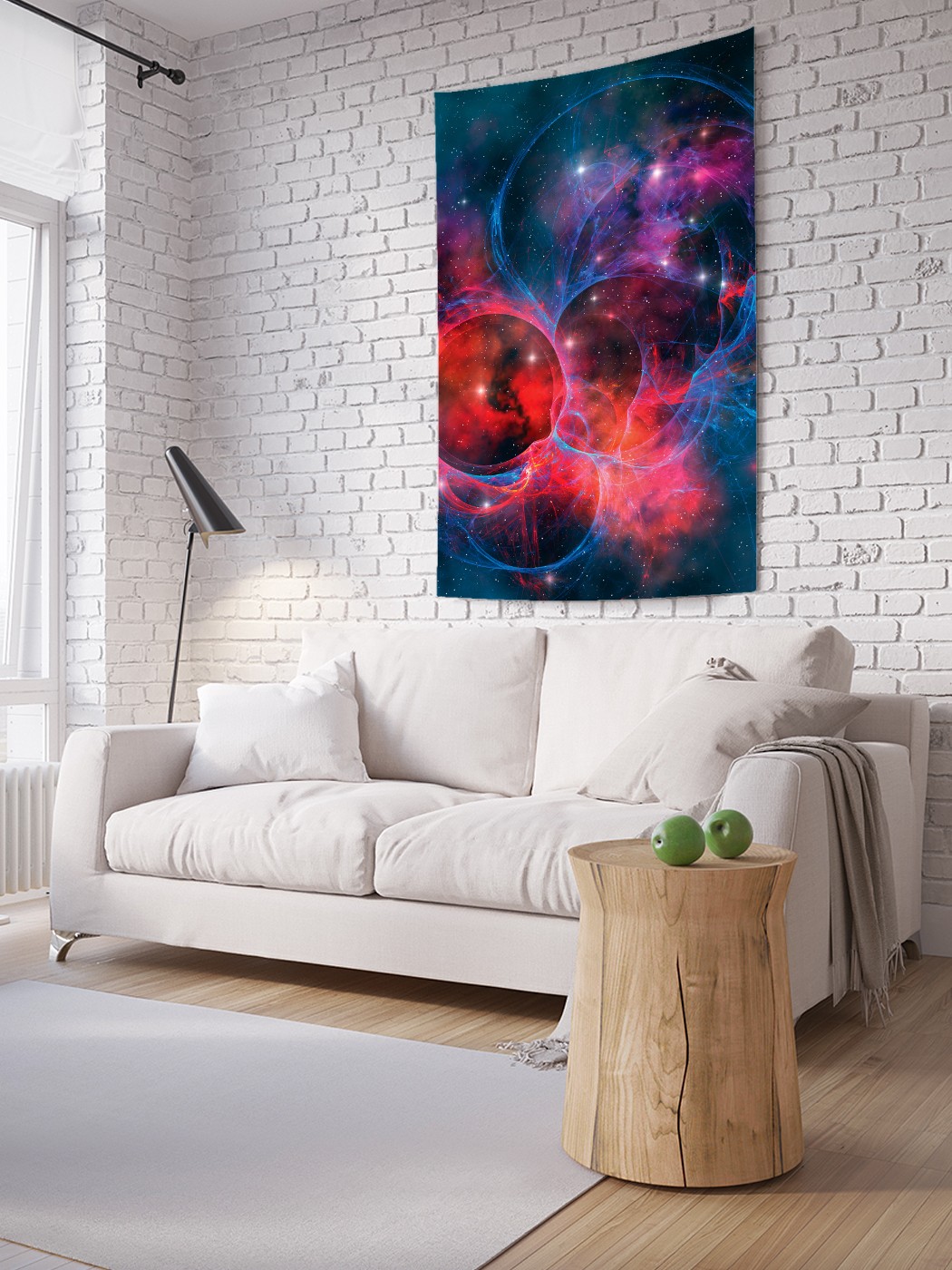 

Вертикальное фотопанно на стену JoyArty Космические дали 150x200 см, Космические дали