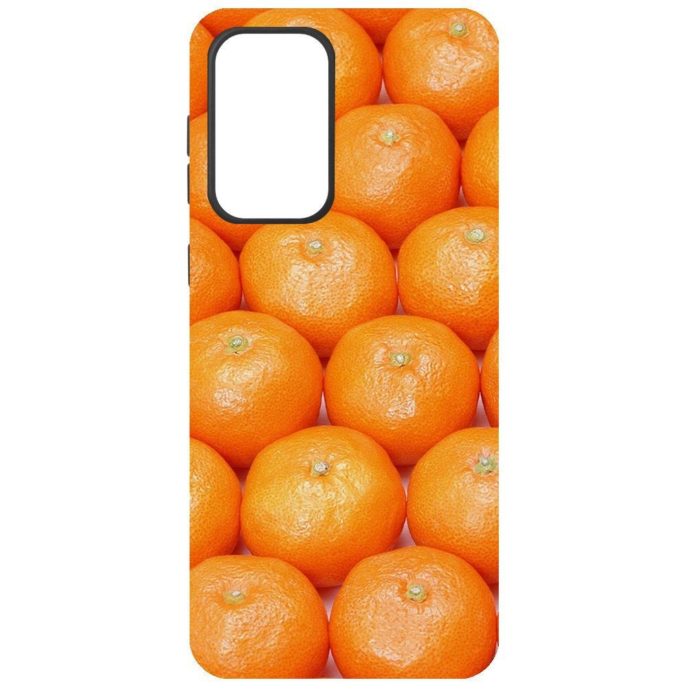 

Чехол-накладка Krutoff Софт Кейс Мандаринки для Samsung Galaxy A33 5G (A336) черный