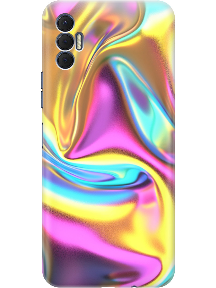 

Силиконовый чехол на Tecno Spark 8P с принтом "Ультрафиолетовая абстракция", Прозрачный;желтый;фиолетовый, 741736231