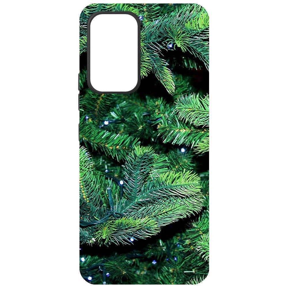 

Чехол-накладка Krutoff Софт Кейс Еловые лапки для Samsung Galaxy A53 5G (A536) черный