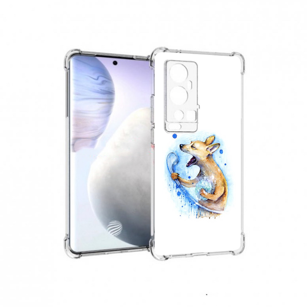 

Чехол MyPads Tocco для Vivo X60 Pro Plus пение в душе, Прозрачный, Tocco