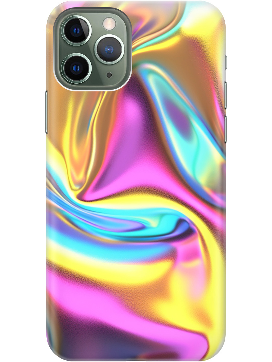 

Силиконовый чехол на Apple iPhone 11 Pro с принтом "Ультрафиолетовая абстракция", Прозрачный;желтый;фиолетовый, 721799631