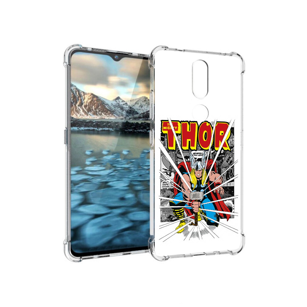 

Чехол MyPads Tocco для Nokia 2.4 тор рисунок (PT227049.107.647), Прозрачный, Tocco