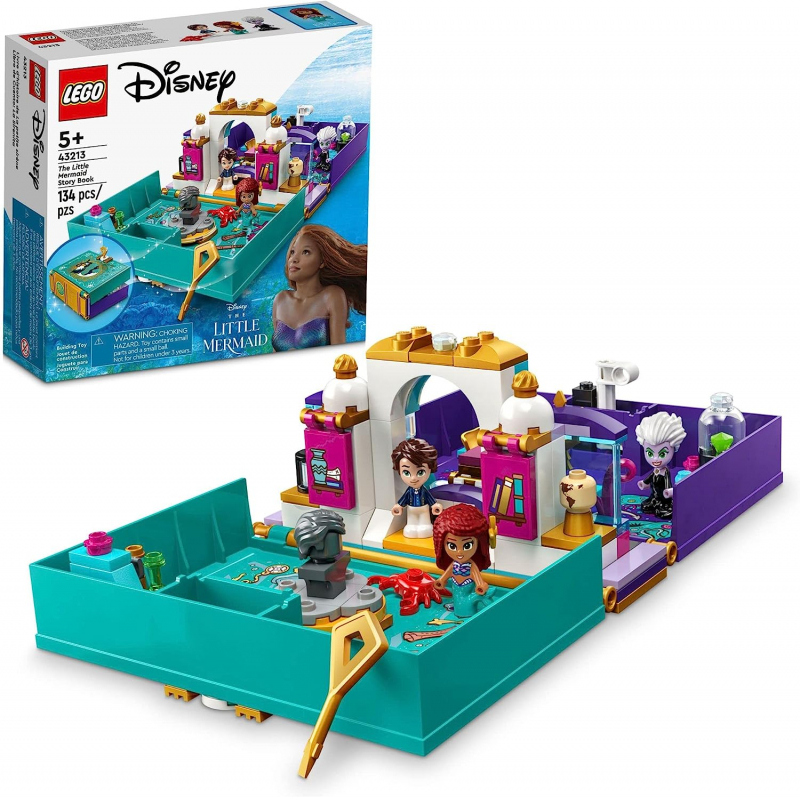 

Конструктор LEGO Disney 43213 Книга приключений Русалочки, Книга приключений Русалочки