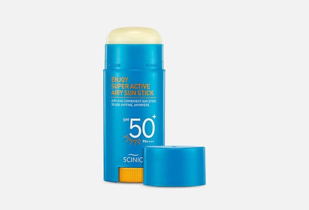 Солнцезащитный стик SCINIC Enjoy Super Active Airy Sun Stick SPF 50+ PA+++ 15 г