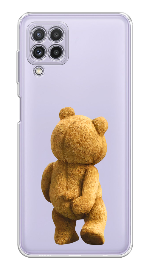 

Чехол на Samsung Galaxy A22/M22/M32 "Медвежья спина", Коричневый;прозрачный, 2103150-1