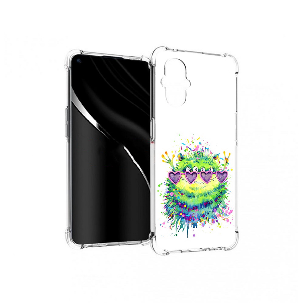 

Чехол MyPads Tocco для OnePlus Nord N20 5G Пушистый персонаж (PT227047.135.142), Прозрачный, Tocco