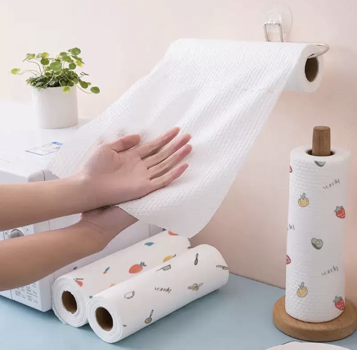 

Салфетки бумажные You sweet home в рулоне, 4 шт, Белый