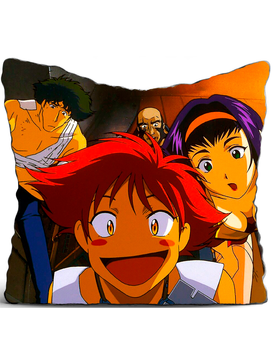 фото Подушка декоративная drabs cowboy bebop аниме