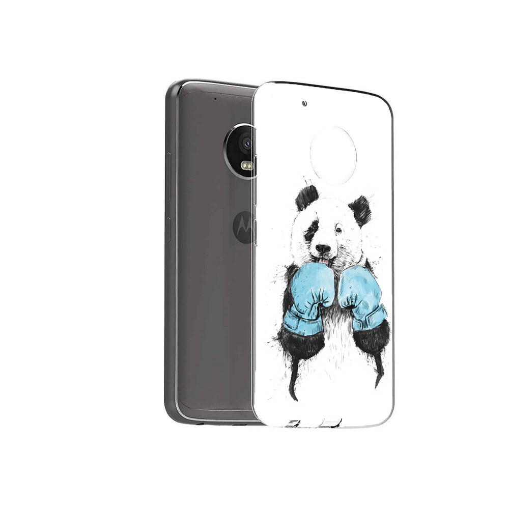 

Чехол MyPads Tocco для Motorola Moto G5 Plus панда боксер (PT67401.338.531), Прозрачный, Tocco