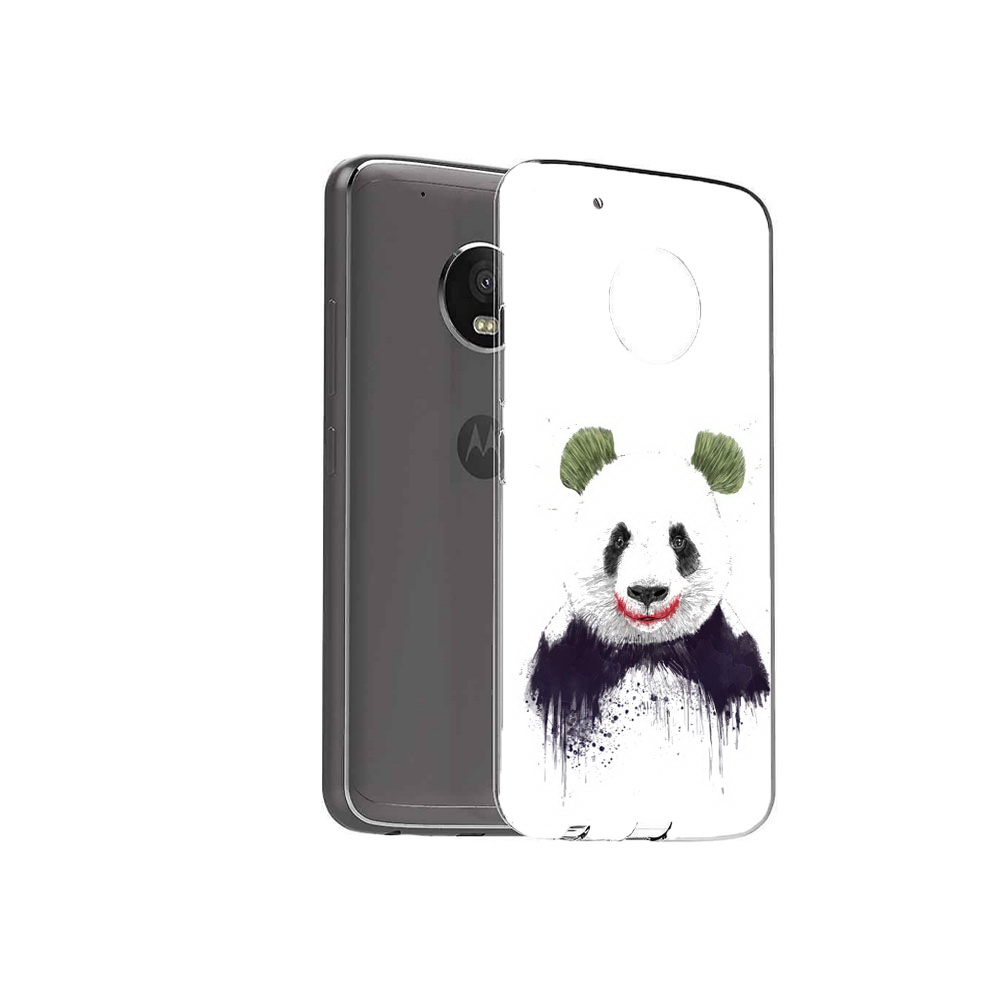 

Чехол MyPads Tocco для Motorola Moto G5 Plus панда джокер (PT67401.338.533), Прозрачный, Tocco