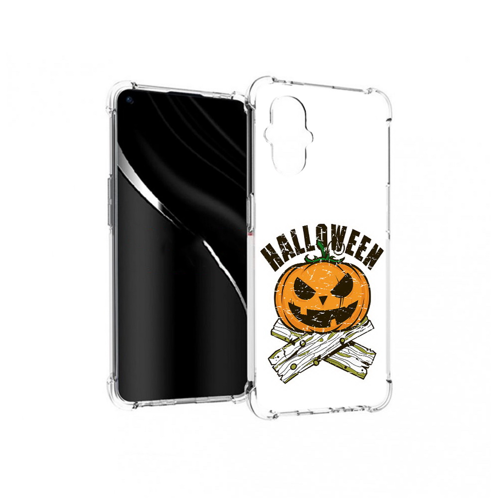 

Чехол MyPads Tocco для OnePlus Nord N20 5G Хэллоуин доски тыква (PT227047.135.194), Прозрачный, Tocco