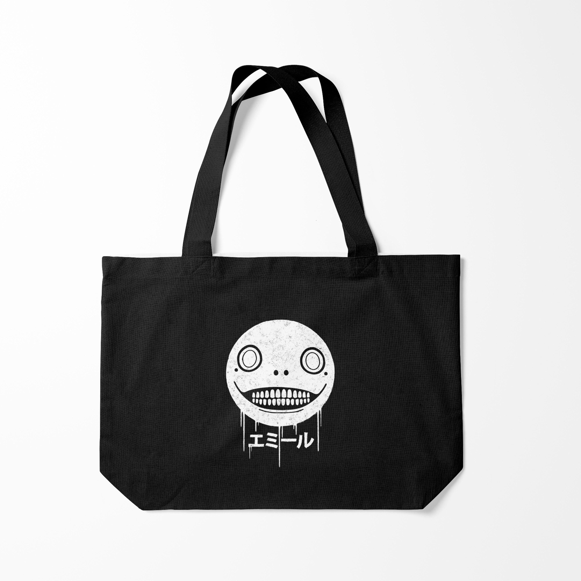 

Сумка шoппер унисекс Burnettie Emil Nier Automata, черный, Emil Nier Automata