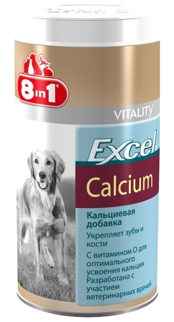 

Кальциевая добавка 8 in 1 Excel Calcium таблетки 880 шт