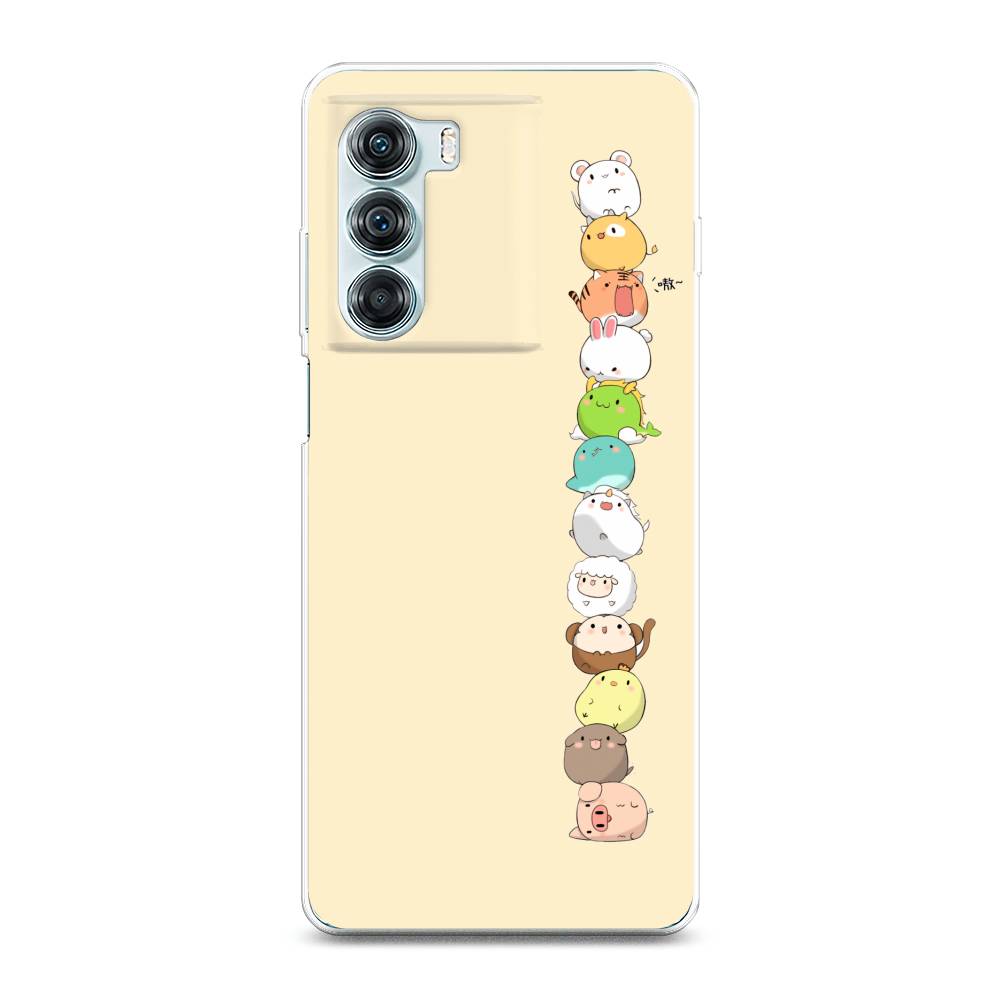 

Чехол Awog на Motorola Moto Edge S30 "Питомцы Чиби", Разноцветный, 243050-2