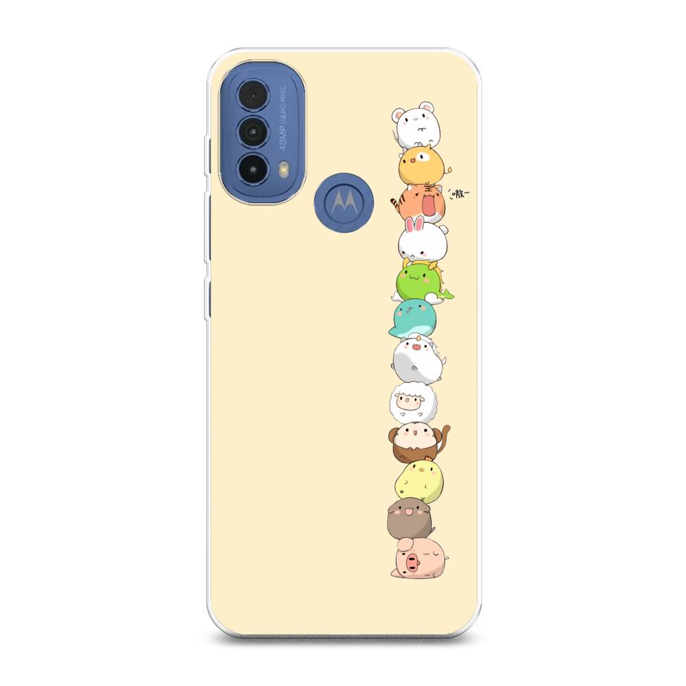 

Чехол Awog на Lenovo K14 Plus/Motorola Moto E20/E30/E40 "Питомцы Чиби", Разноцветный, 243550-2