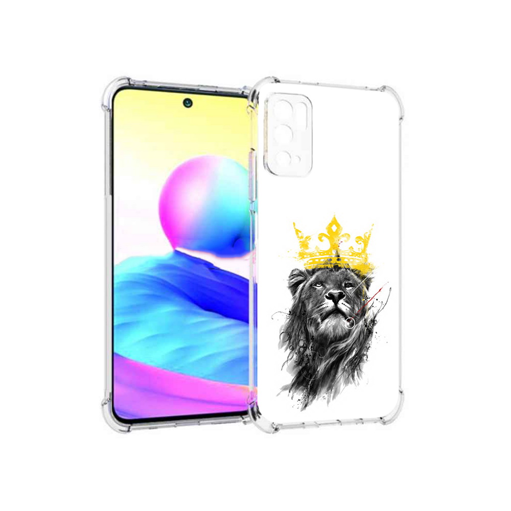 

Чехол MyPads Tocco для Xiaomi Poco M3 Pro король-лев, Прозрачный, Tocco