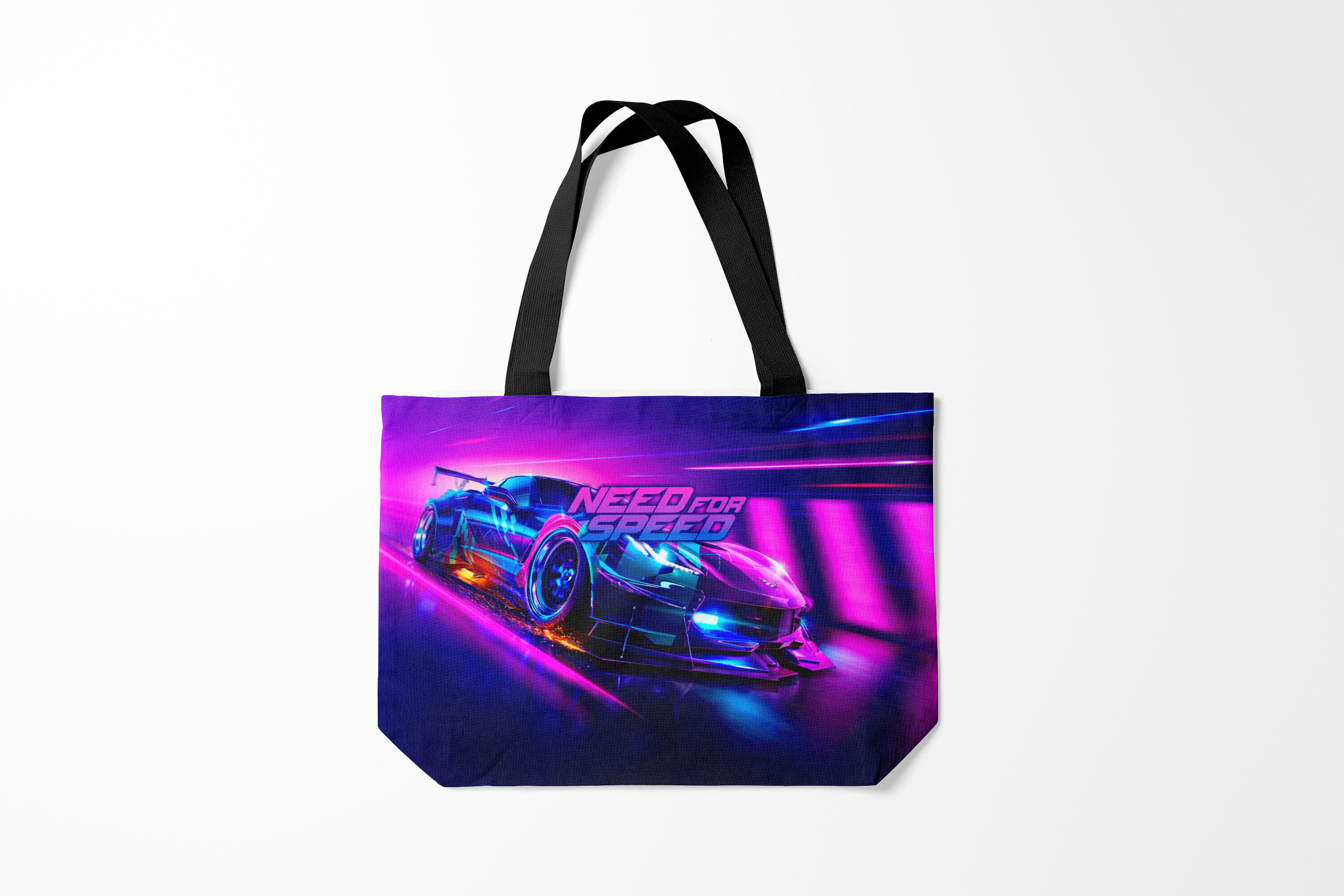 

Сумка шoппер унисекс Burnettie NFS Need for Speed, фиолетовый, NFS Need for Speed