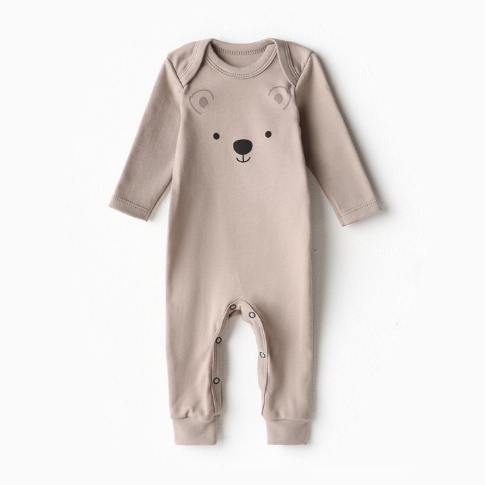 Крошка Я Комбинезон Крошка Я Baby Bear рост 62-68 бежевый 894₽