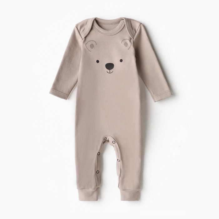 Крошка Я Комбинезон Крошка Я Baby Bear рост 68-74 бежевый 894₽