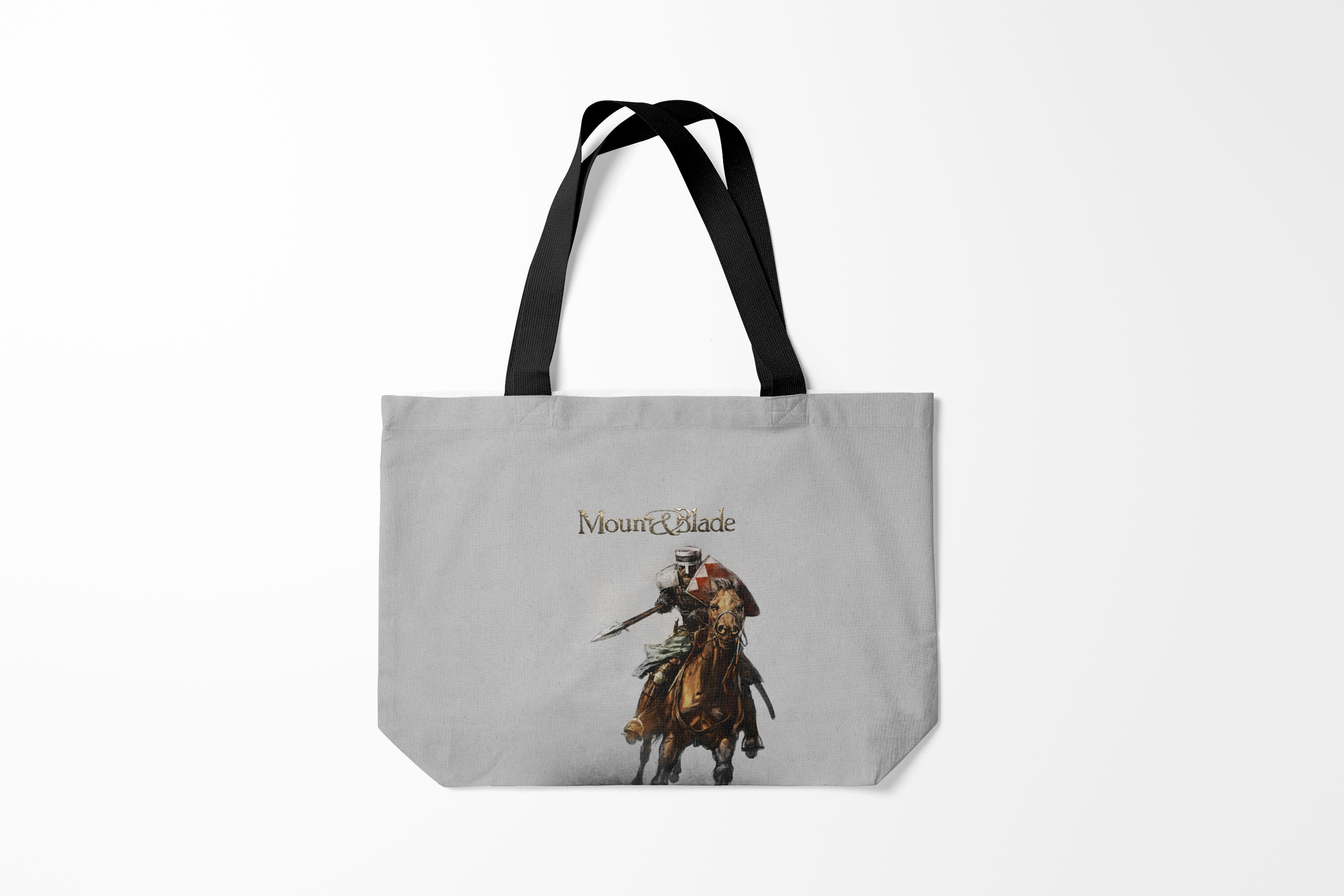 

Сумка шoппер унисекс Burnettie Mount and Blade, серый, Mount and Blade