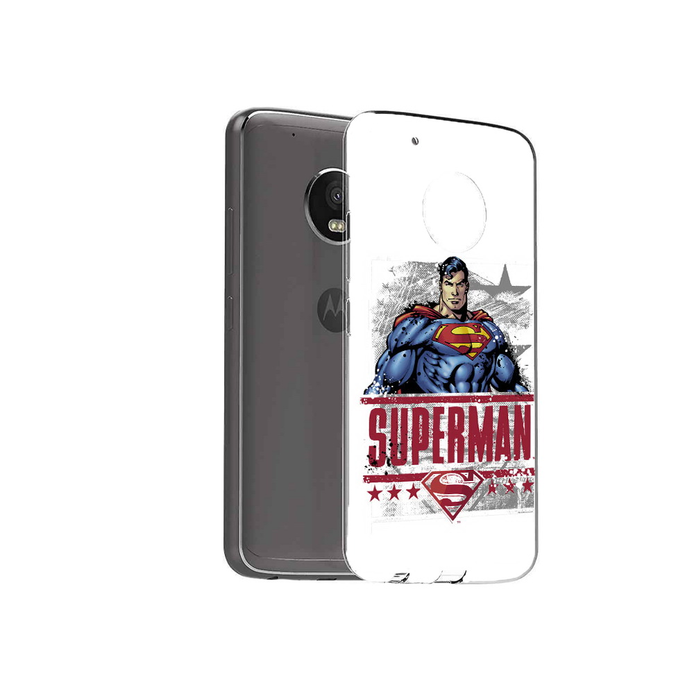 

Чехол MyPads Tocco для Motorola Moto G5 Plus рисунок супермен (PT67401.338.583), Прозрачный, Tocco