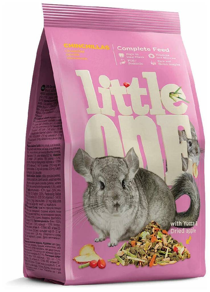 

Сухой корм для шиншилл Little One, 400 г, 10 шт