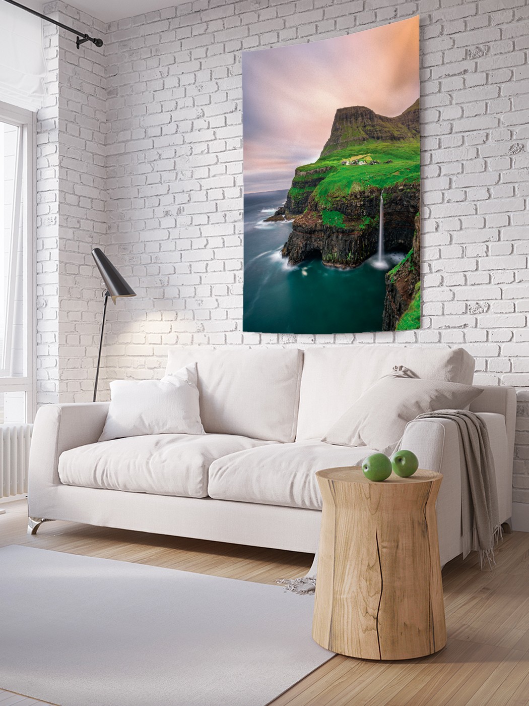 

Вертикальное фотопанно на стену JoyArty Край света 150x200 см, Край света
