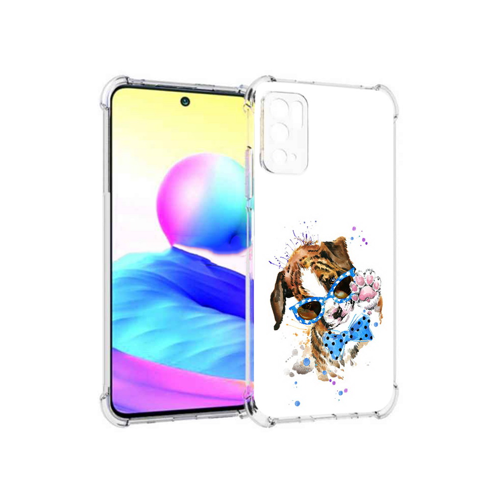 

Чехол MyPads Tocco для Xiaomi Poco M3 Pro лапочка, Прозрачный, Tocco