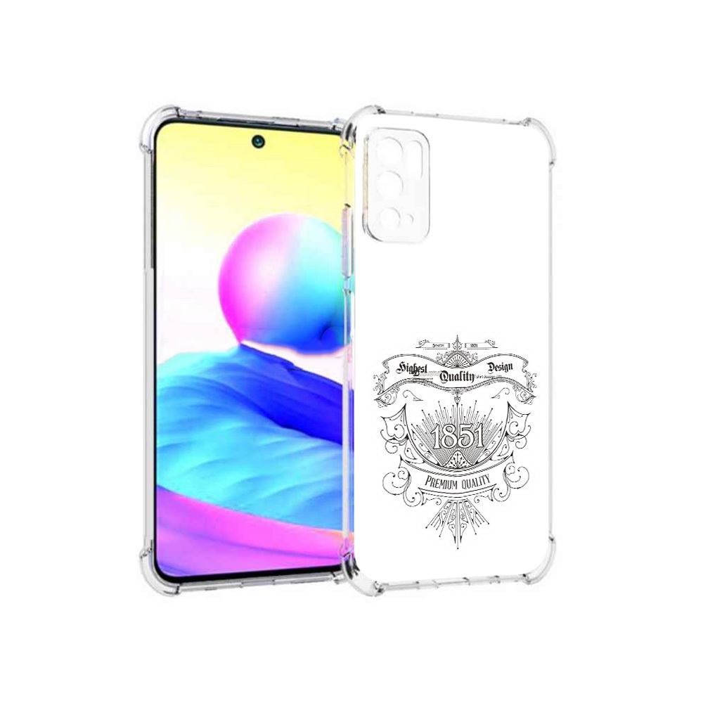 

Чехол MyPads Tocco для Xiaomi Poco M3 Pro логотип 1851 год, Прозрачный, Tocco