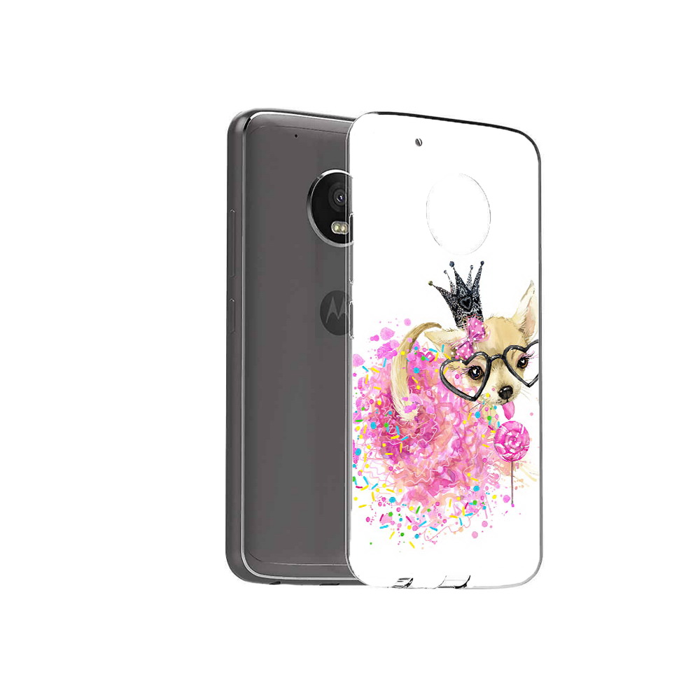 

Чехол MyPads Tocco для Motorola Moto G5 Plus сладкая принцесса (PT67401.338.606), Прозрачный, Tocco