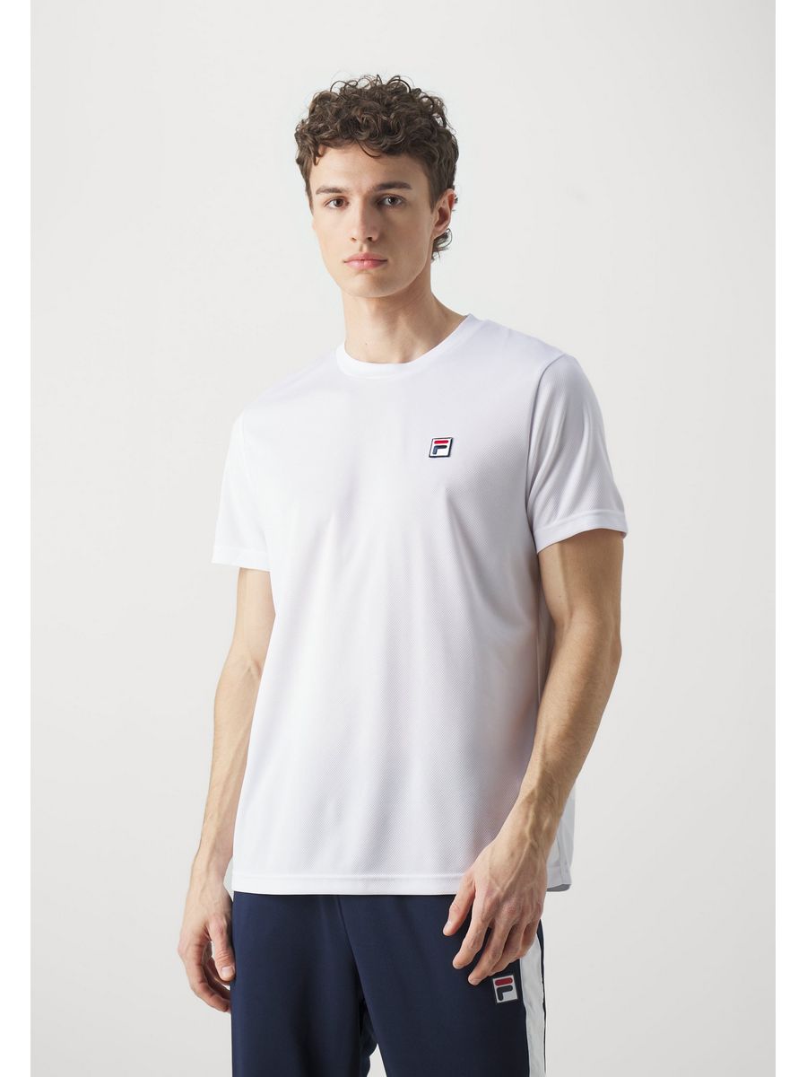 

Футболка мужская FILA 1FI42D09C белая M, Белый, 1FI42D09C